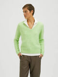 Selected V-NECK JUMPER, Pistachio Green, highres - 16088309_PistachioGreen_996821_003.jpg