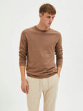 Selected LANGE MOUWEN SWEATER, Camel, highres - 16088006_Camel_003.jpg