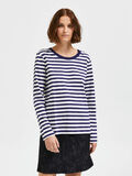 Selected STRIPED LONG-SLEEVED T-SHIRT, Eclipse, highres - 16077350_Eclipse_817005_003.jpg