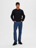 Selected CABLE KNIT KNITTED JUMPER, Black, highres - 16087876_Black_005.jpg