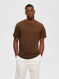 Selected CLASSIQUE T-SHIRT, Dark Earth, highres - 16087842_DarkEarth_003.jpg