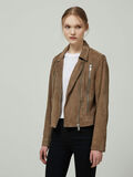 Selected SUEDE - LEATHER JACKET, Timber Wolf, highres - 16055557_TimberWolf_003.jpg