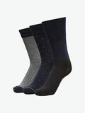 Selected LOT DE 3 CÔTELÉES - CHAUSSETTES, Dark Sapphire, highres - 16073172_DarkSapphire_001.jpg