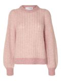 Selected LONG-SLEEVED KNITTED JUMPER, Pink Nectar, highres - 16092261_PinkNectar_1082177_001.jpg