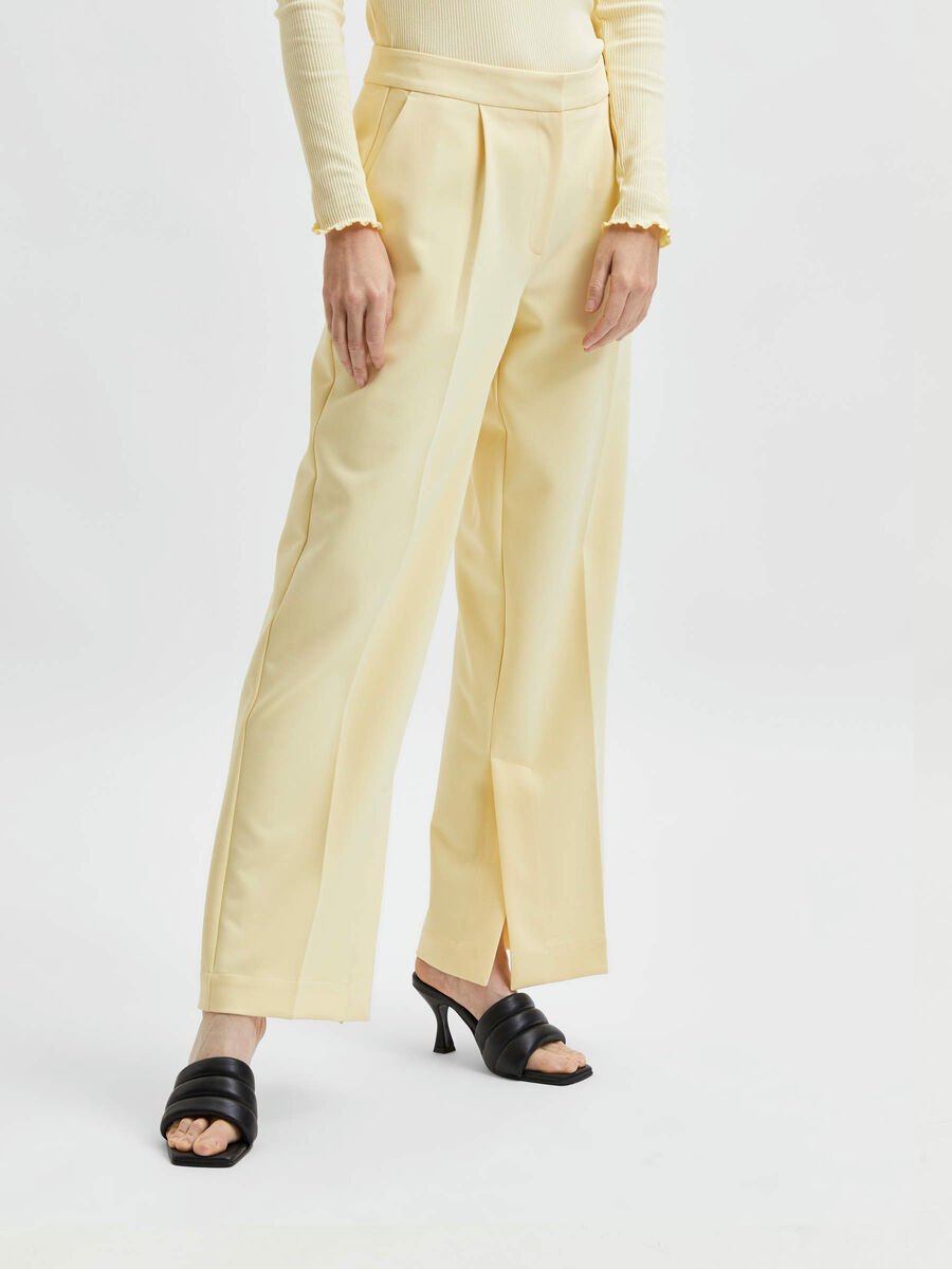 Selected ÉVASÉ PANTALON, Double Cream, highres - 16082686_DoubleCream_003.jpg