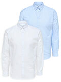 Selected CLASSIC 2-PACK SHIRT, White, highres - 16085176_White_946045_001.jpg