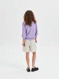 Selected MODAL DOUX SWEAT-SHIRT, Violet Tulip, highres - 16074308_VioletTulip_004.jpg