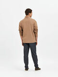 Selected ZIP UP FLEECE JUMPER, Ermine, highres - 16086359_Ermine_004.jpg