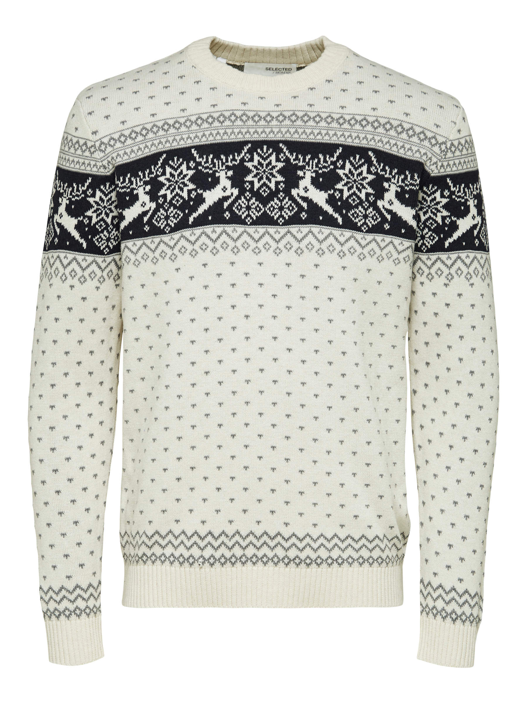 high neck christmas jumper