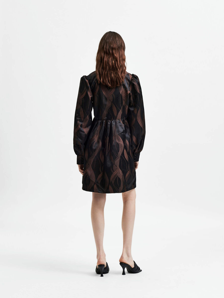 Selected SATIN WRAP DRESS, Java, highres - 16089198_Java_004.jpg