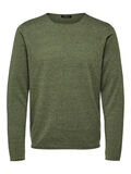 Selected CREW NECK PULLOVER, Agave Green, highres - 16047649_AgaveGreen_712328_001.jpg