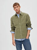 Selected CORDUROY OVERSHIRT, Vetiver, highres - 16088282_Vetiver_008.jpg