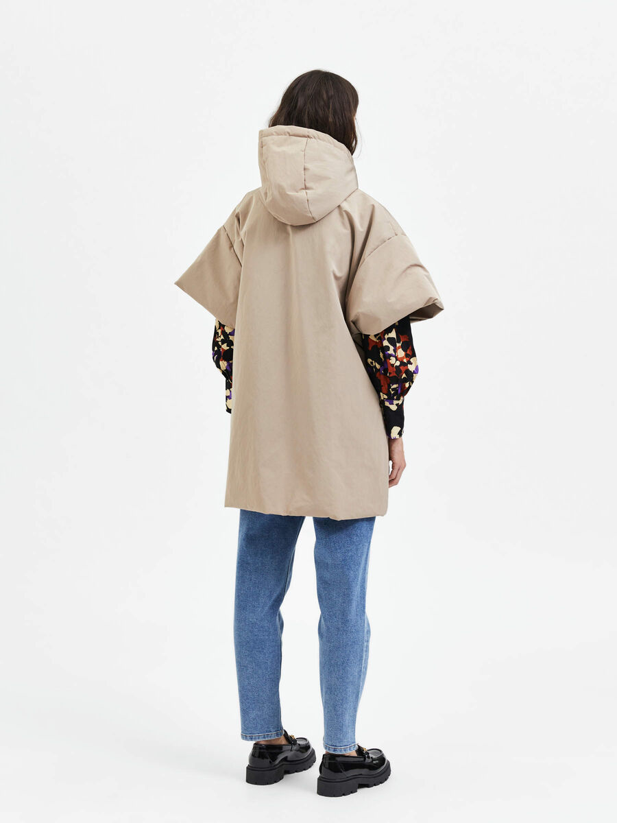 Selected SHORT SLEEVED JACKET, Silver Mink, highres - 16085942_SilverMink_004.jpg