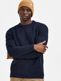 Selected SOFT KNITTED PULLOVER, Sky Captain, highres - 16086750_SkyCaptain_008.jpg