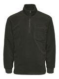 Selected QUARTER ZIP FLEECE, Forest Night, highres - 16081254_ForestNight_001.jpg