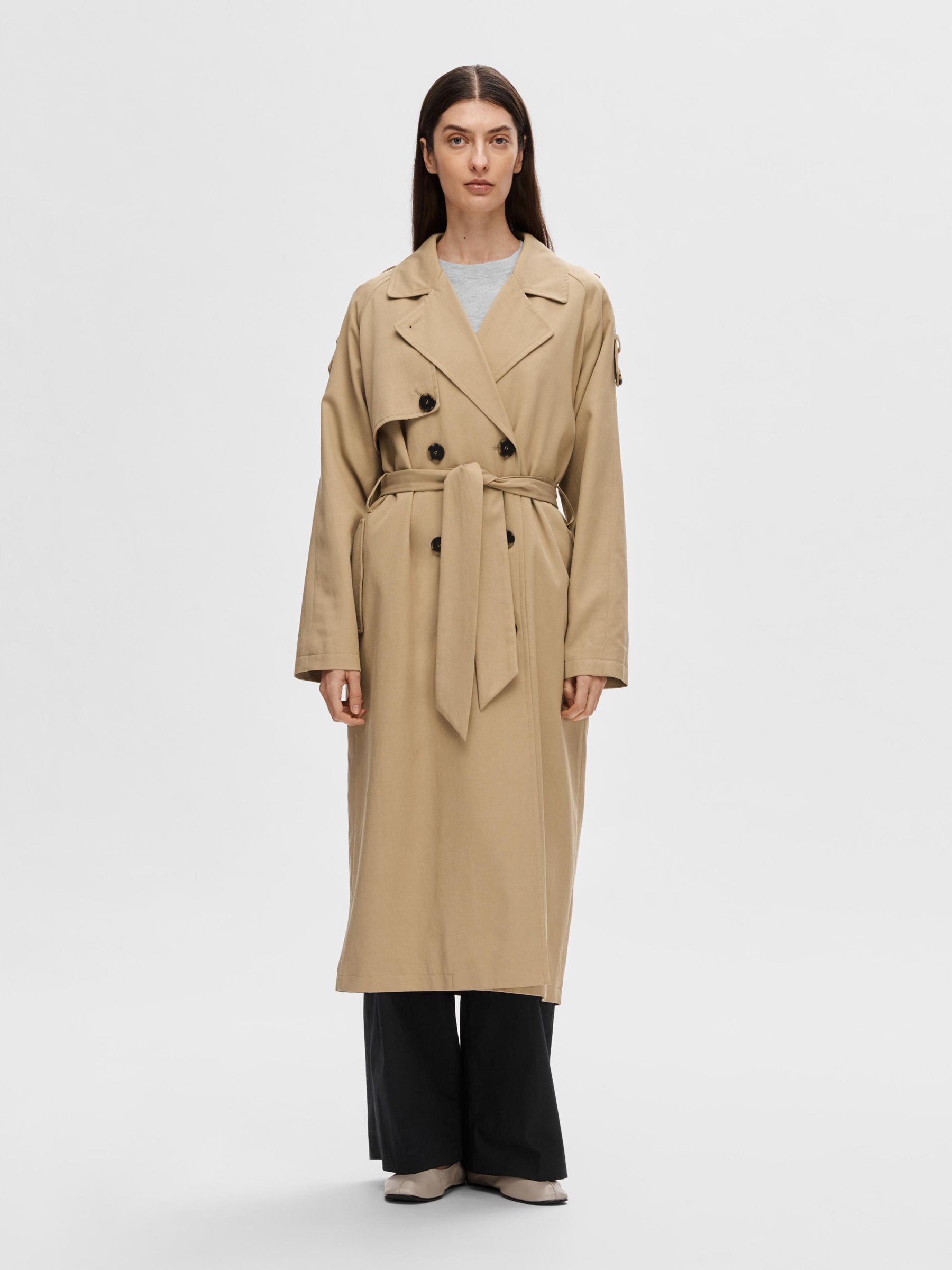 Trench doublé femme deals