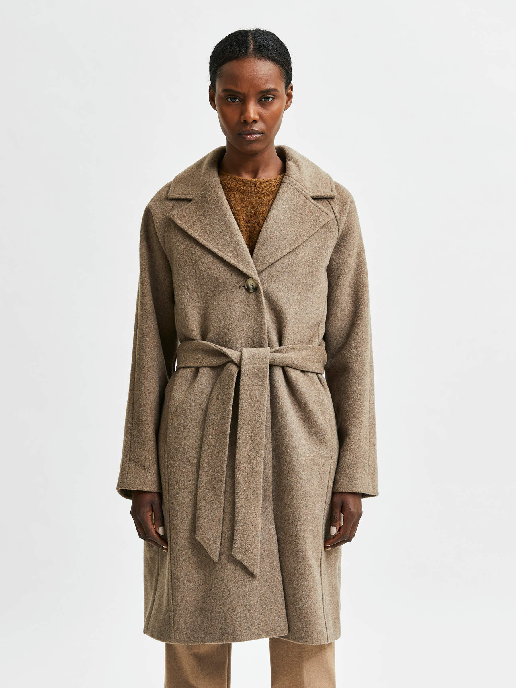 selected femme wool coat