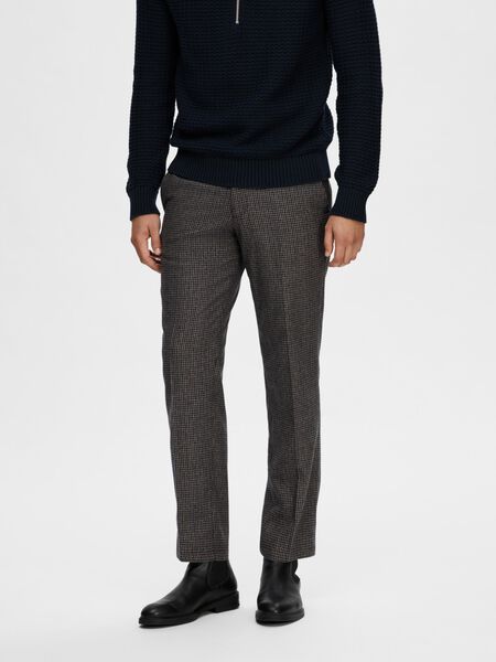 Selected ELEGANTER WOLLGEMISCH STRAIGHT LEG HOSE, Grey, highres - 16091370_Grey_1058829_003.jpg