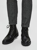 Selected LEDER BROGUE STIEFEL, Black, highres - 16075857_Black_003.jpg