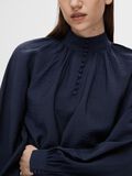 Selected HIGH NECK BLUSE, Dark Sapphire, highres - 16094454_DarkSapphire_006.jpg