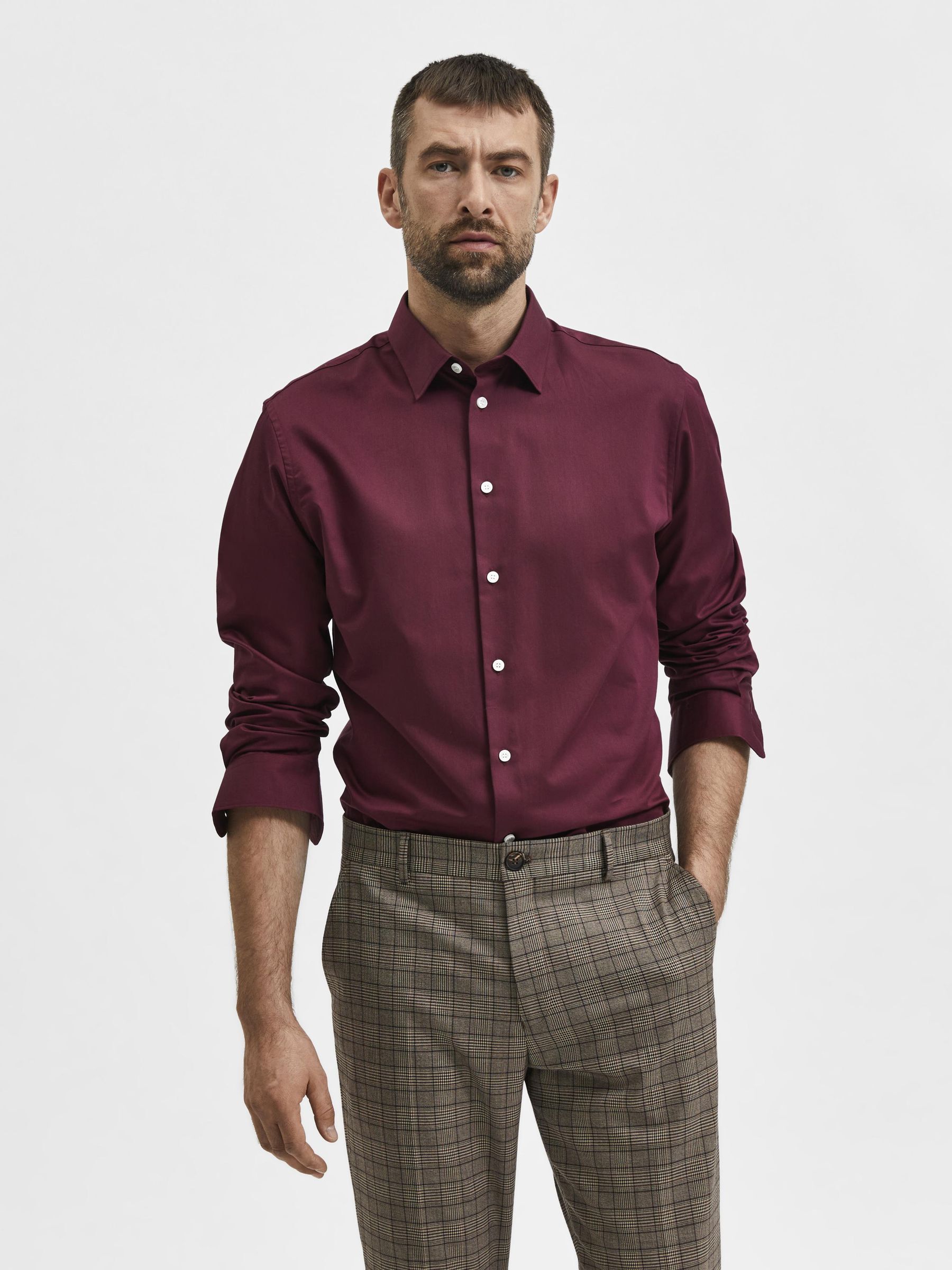 Mens Slim Fit Shirts | Fitted Shirts 