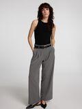 Selected EFECTO PLEGADO, MEZCLA DE VISCOSA PANTALONES, Medium Grey Melange, highres - 16097976_MediumGreyMelange_008.jpg