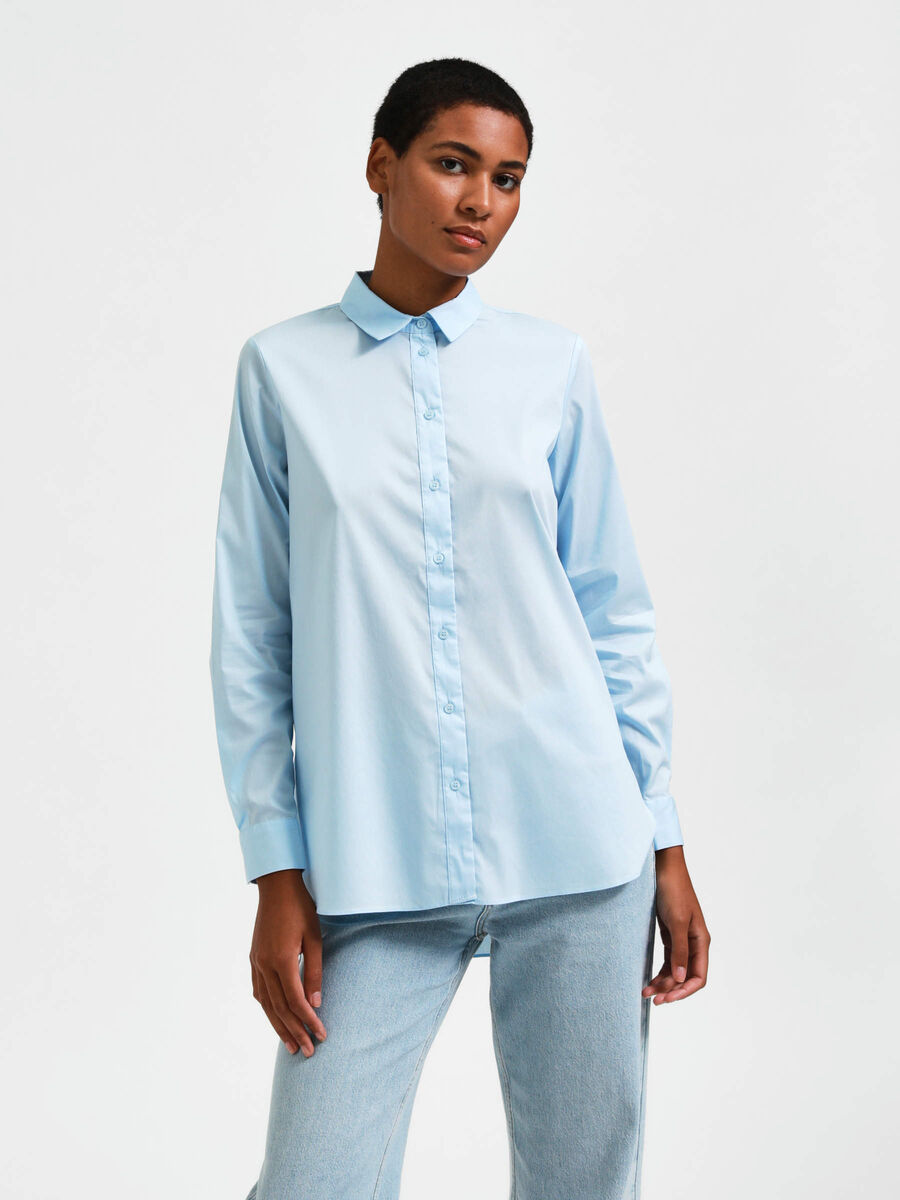 Selected CLASSIC SHIRT, Cashmere Blue, highres - 16075869_CashmereBlue_003.jpg