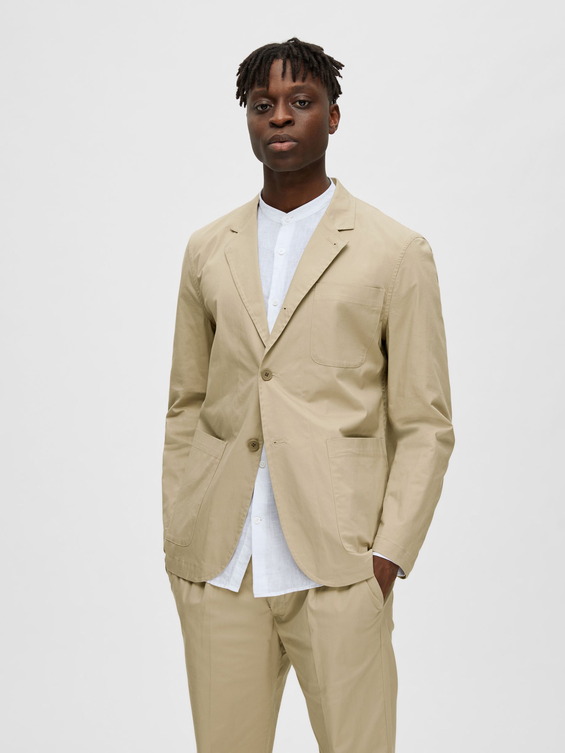 Nightborne Mens Casual Blazer Slim fit Long Sleeve Jacket Washed Cotton  Casual Suits Blazer Jackets (Black - ShopStyle