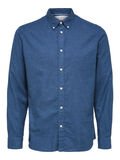 Selected FLANELL HEMD, Dark Sapphire, highres - 16074464_DarkSapphire_862532_001.jpg