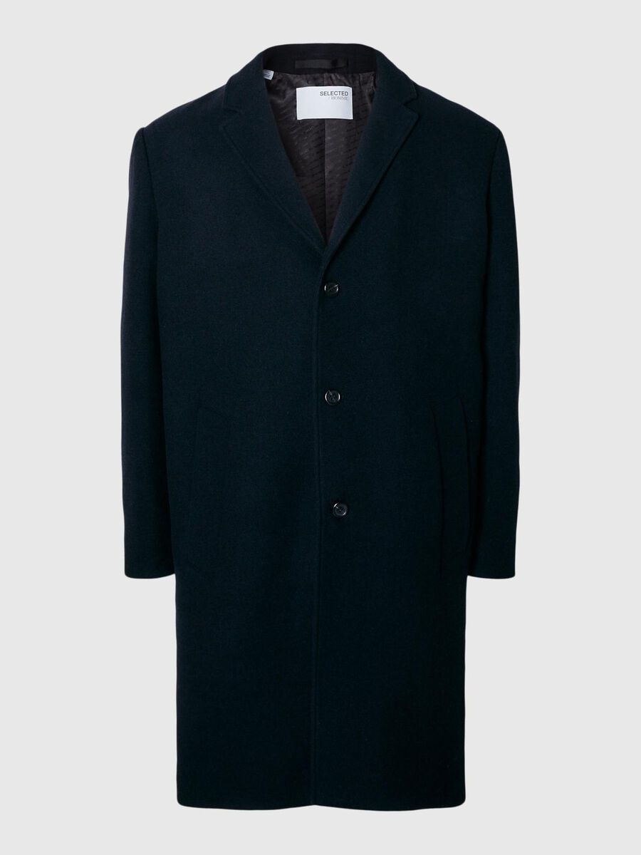 Selected CAPPOTTO LUNGO, Black, highres - 16096232_Black_001.jpg
