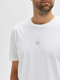 Selected KORTÆRMET T-SHIRT, Bright White, highres - 16081955_BrightWhite_006.jpg