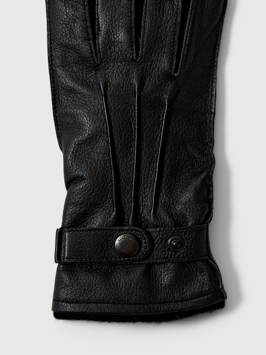 Selected LEDER HANDSCHUHE, Black, highres - 16075388_Black_003.jpg