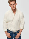 Selected MADARIN COLLAR - SHIRT, Oyster Gray, highres - 16066631_OysterGray_008.jpg