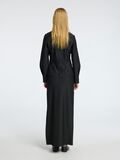 Selected PINSTRIPE VISCOSE BLEND V-NECK TOP, Black, highres - 16095991_Black_1146496_004.jpg