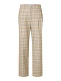 Selected PANTALONI GAMBA AMPIA, Bleached Sand, highres - 16099001_BleachedSand_1214360_001.jpg