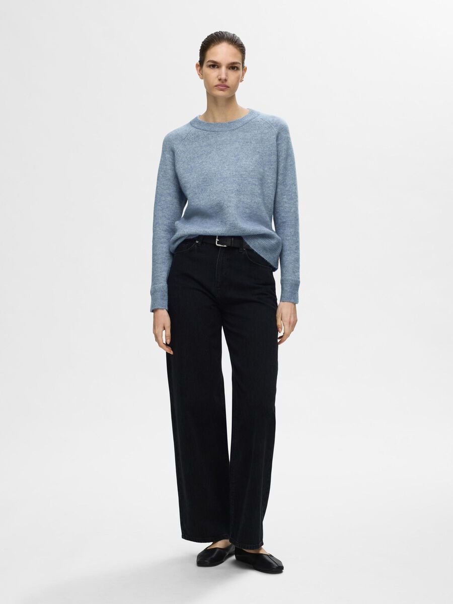 Selected LONG-SLEEVED KNITTED JUMPER, Endless Sky, highres - 16074482_EndlessSky_773866_005.jpg