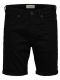 Selected SUPER STRETCH - OLASHORTS, Black Denim, highres - 16071940_BlackDenim_001.jpg