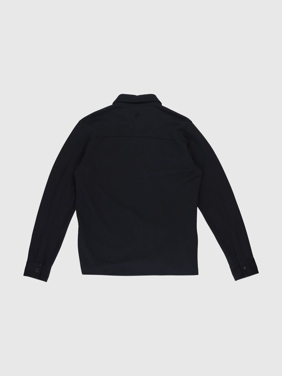 Selected CLASSIC OVERSHIRT, Black, highres - 80000218_Black_002.jpg