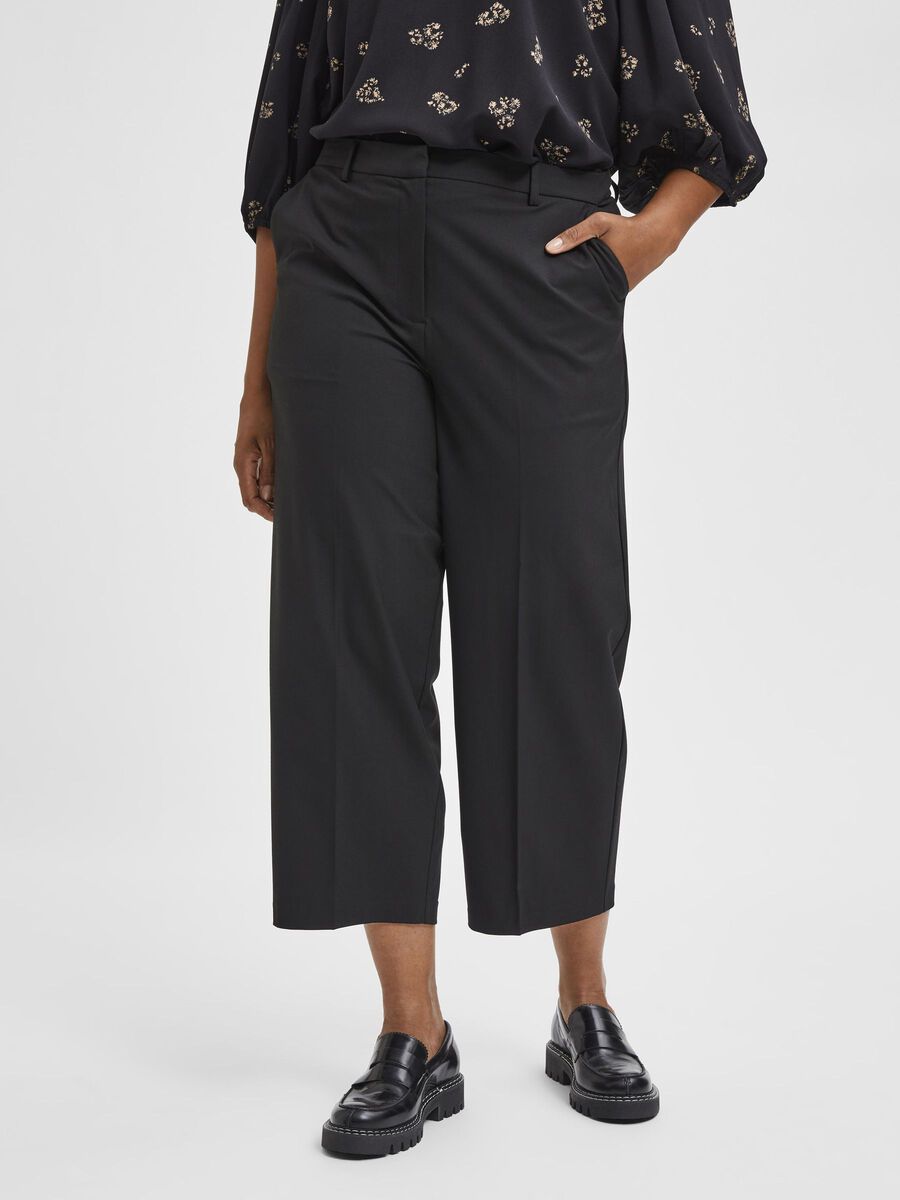 Selected CURVE CROPPED TROUSERS, Black, highres - 16083123_Black_003.jpg