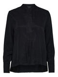 Selected ZIJDEACHTIG CUPRO BLOUSE, Black, highres - 16070711_Black_001.jpg