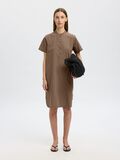 Selected COTTON  MINI DRESS, Coca Mocha, highres - 16097963_CocaMocha_008.jpg