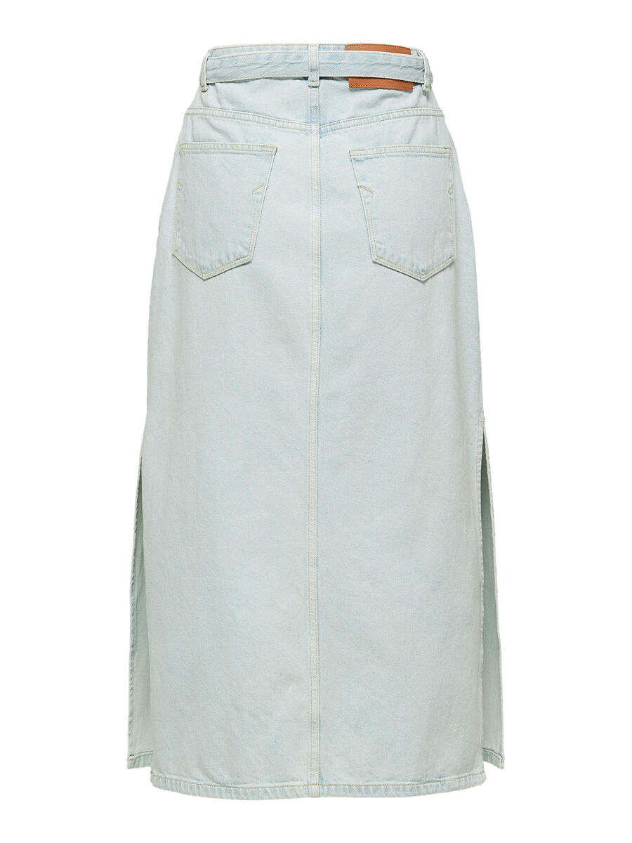 Selected HÖG - JEANSKJOL, Light Blue Denim, highres - 16071429_LightBlueDenim_002.jpg