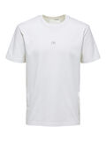 Selected KORTÆRMET T-SHIRT, Bright White, highres - 16081955_BrightWhite_001.jpg