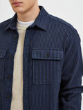 Selected WOVEN OVERSHIRT, Navy Blazer, highres - 16087822_NavyBlazer_985693_006.jpg