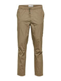 Selected SLIM TAPERED FIT FLEX TROUSERS, Capers, highres - 16077591_Capers_001.jpg