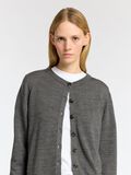 Selected 100% MERINO WOOL CARDIGAN, Medium Grey Melange, highres - 16095008_MediumGreyMelange_006.jpg