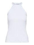 Selected RIBBED TANK TOP, Bright White, highres - 16073394_BrightWhite_001.jpg