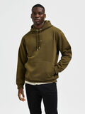 Selected LANGÄRMELIGER HOODIE, Dark Olive, highres - 16085886_DarkOlive_003.jpg