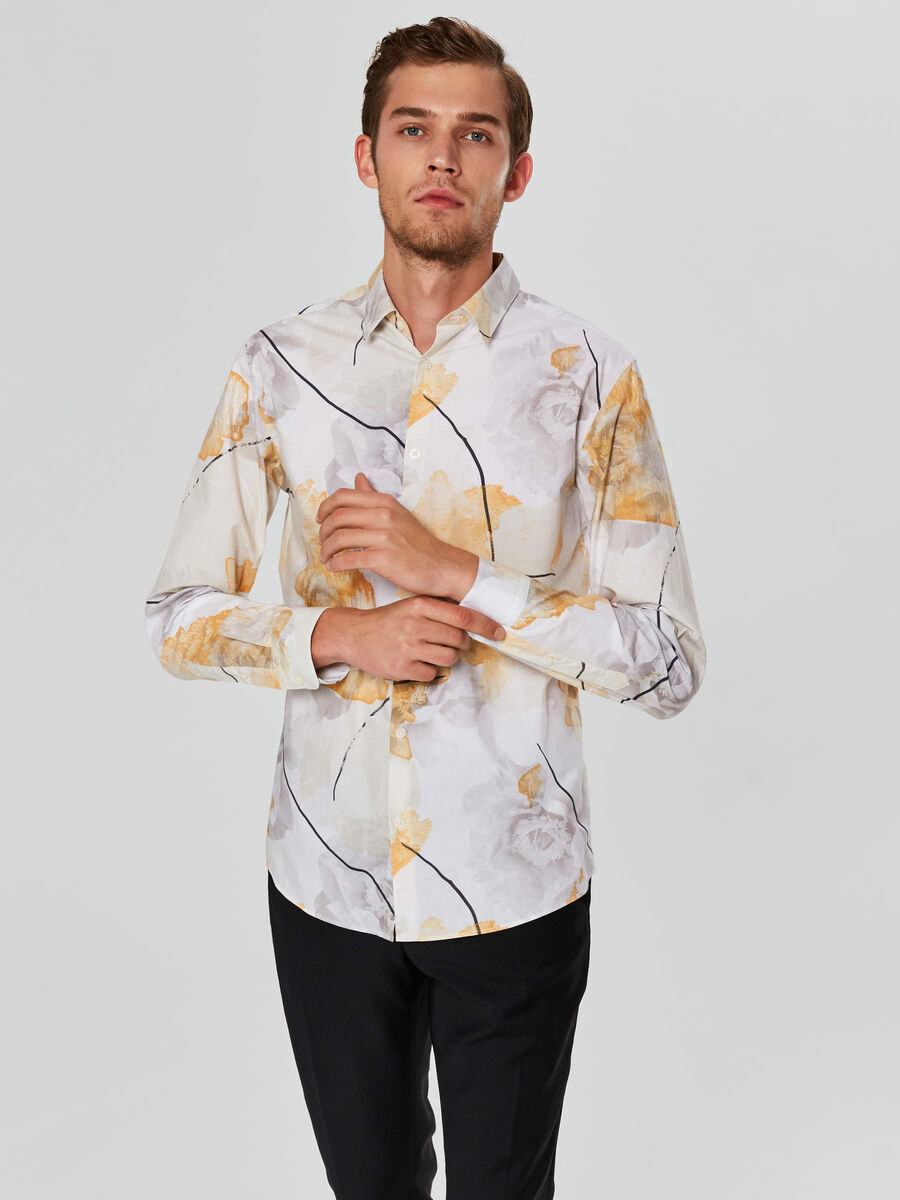 Selected CON ESTAMPADO DIGITAL - CAMISA, Bright White, highres - 16065743_BrightWhite_675203_003.jpg