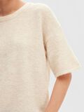 Selected SHORT-SLEEVED KNITTED TOP, Birch, highres - 16093048_Birch_1090347_006.jpg